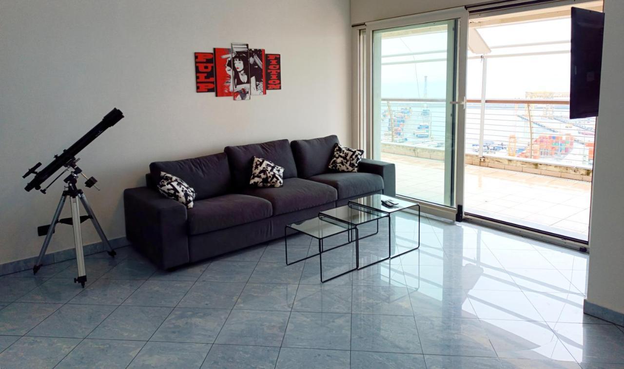 Apartament Attico Con Vista Su Genova Zewnętrze zdjęcie