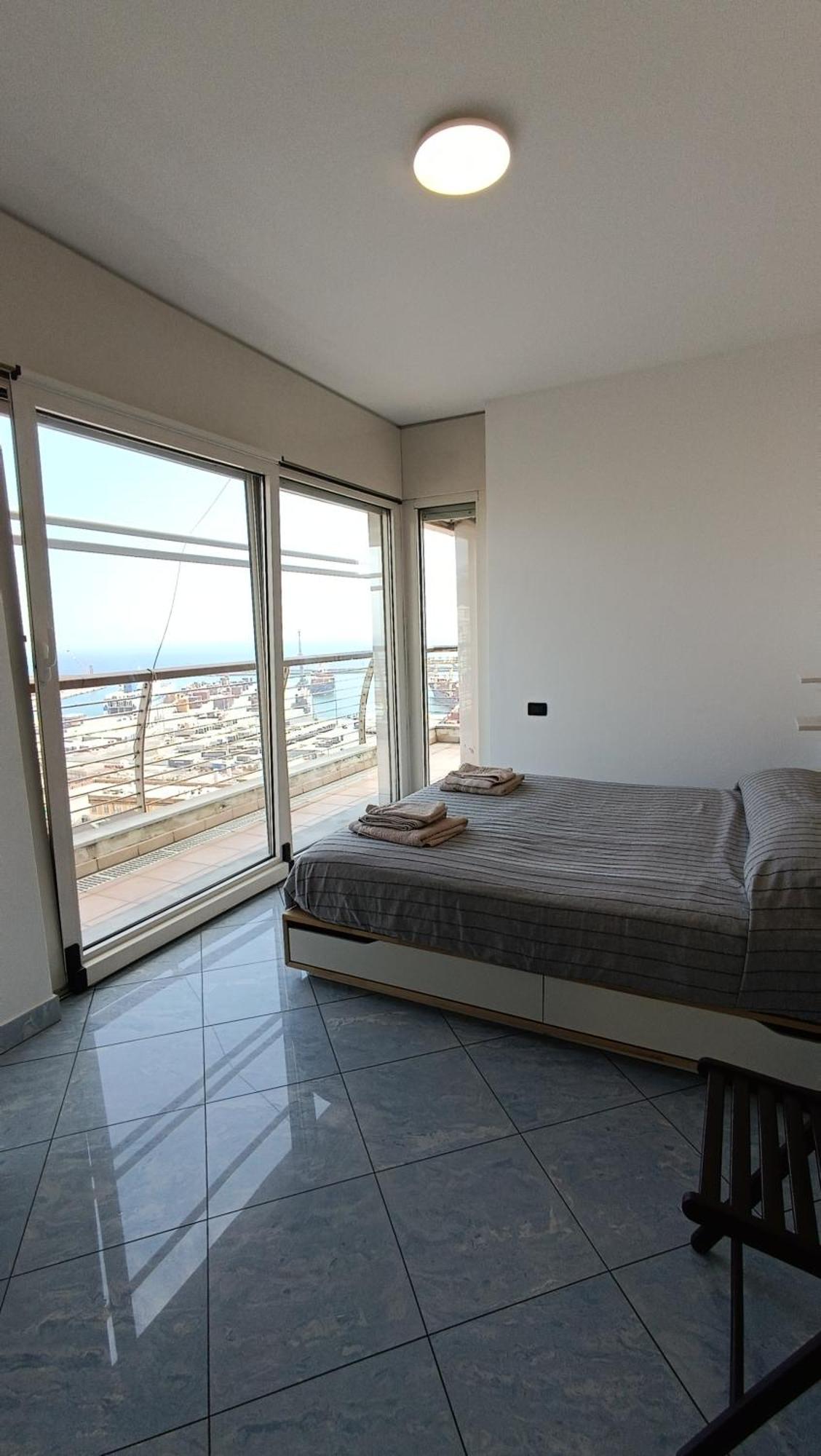 Apartament Attico Con Vista Su Genova Zewnętrze zdjęcie